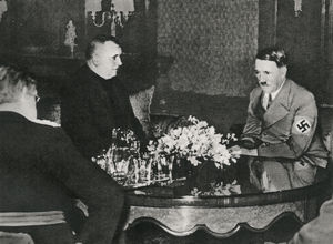 Negotiations of the President of the Slovak Republic Jozef Tiso with Adolf Hitler