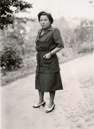 Undated portrait of Gisi Fleischmann